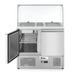 Saladette a due porte con vetrinetta 300L, Arktic, 230V/310W, 912x702x(H)1330mm