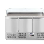 Banco pizza 3 porte 380L, Arktic, 230V/310W, 1378x702x(H)1155mm