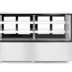 Vetrine refrigerate con 2 ripiani, Arktic, 610L, 230V/500W, 1824x677x(H)1230mm