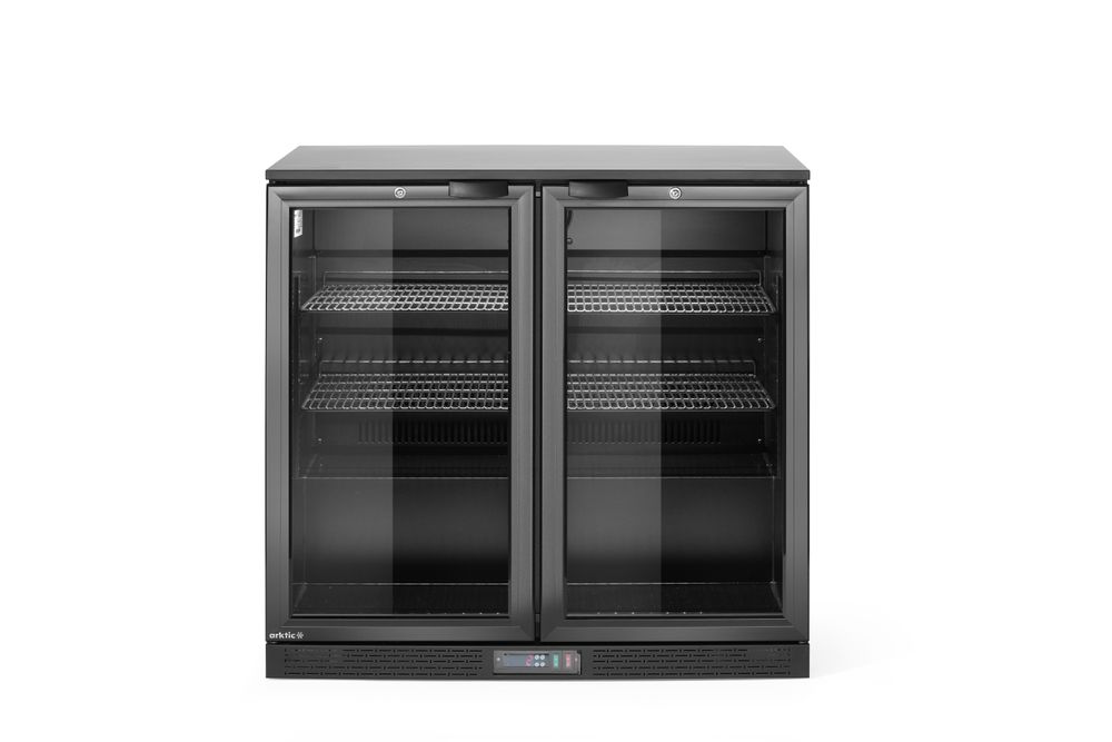 236895_OBW_2026_01_IMGP4280 Frigorifero posteriore da bar con doppio sportello, Arktic, 158L, Nero, 230V/160W, 900x530x(H)870mm - immagine 1
