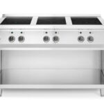 Cucina ad induzione con 6 piani cottura, HENDI, 400V/25500W, 1200x700x(H)890mm