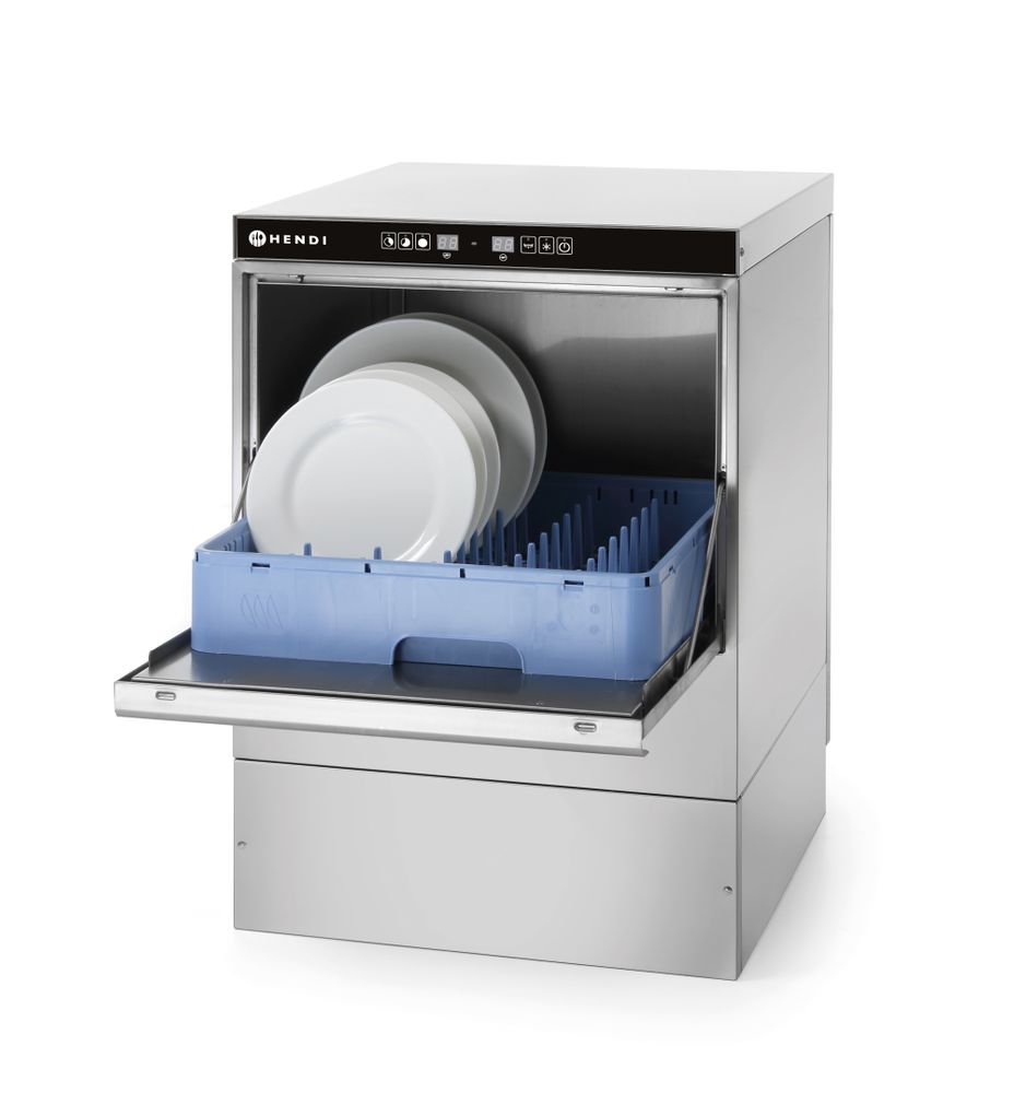 237540_2022 Lavastoviglie 50x50 - controllo elettronico, HENDI, Kitchen Line, 230V/3600W, 570x600x(H)830mm - immagine 1