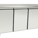 Banco congelatore, 3 porte 420L, Arktic, Profi Line, GN 1/1, 334L, 230V/600W, 1796x700x(H)879mm