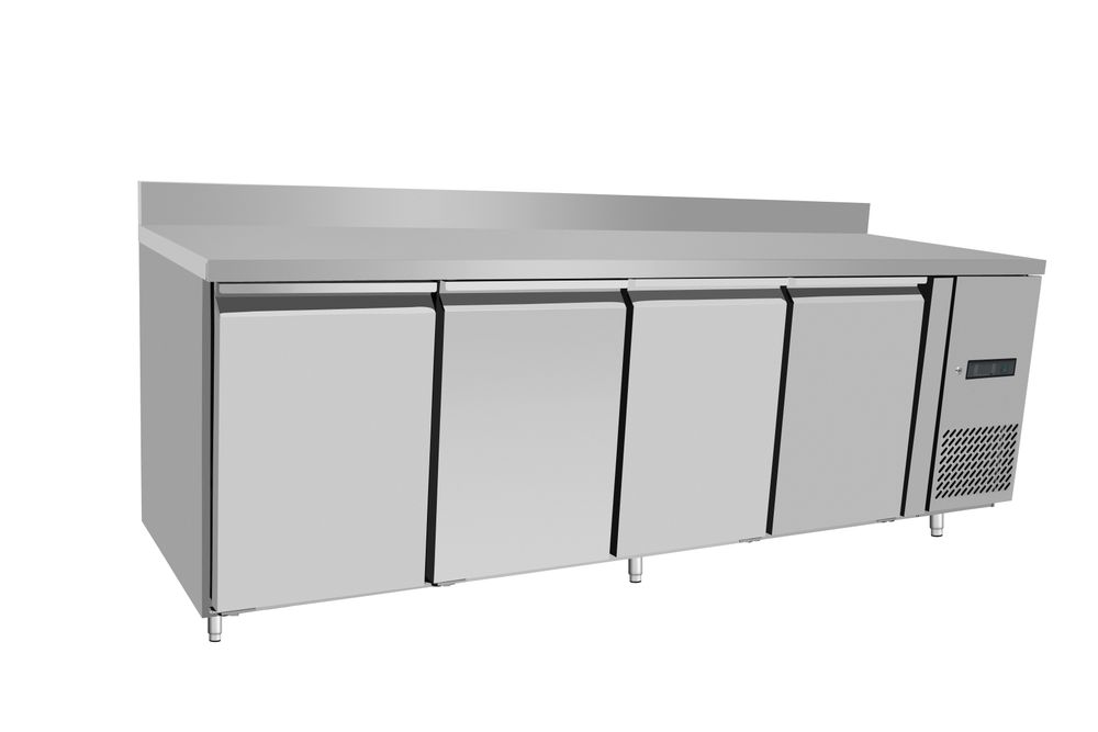 238165 Banco refrigerato, 4 porte, Arktic, Profi Line, GN 1/1, 450L, 230V/400W, 2230x700x(H)850mm - immagine 1