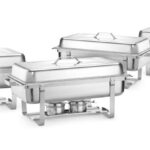 Set di Chafing Dish, HENDI, GN 1/1, 8,5L, 610x355x(H)297mm