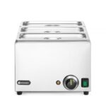 Set: Bagno-maria Ranger + 3x GN 1/3 con coperchio, HENDI, GN (H)150mm, GN 1/1, 230V/1000W, 590x332x(H)242mm