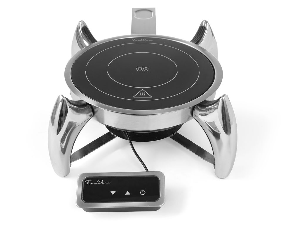 239193_im_2018_IMGP3899 Piano caldo ad induzione 800W, Fine Dine, Nero, 230V/800W, ⌀245x(H)80mm - immagine 1
