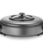 Padella da party, HENDI, pentola interna 400x(H)50mm, 230V/1400W, ⌀400x(H)190mm