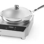 Induzione wok modello 3500, HENDI, Profi Line, Set, 230V/3500W, 340x450x(H)295mm