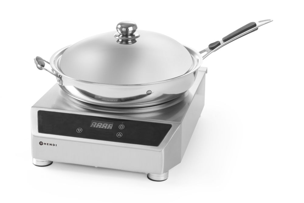 239681_239766_2019_IMG_0459 Induzione wok modello 3500, HENDI, Profi Line, Set, 230V/3500W, 340x450x(H)295mm - immagine 1