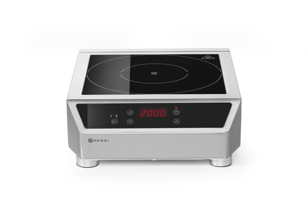 239711_OBW_2020_01_IMG6090 Piano cottura a induzione 3500 D, HENDI, Profi Line, 230V/3500W, 342x431x(H)116mm - immagine 1