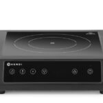 Piastra ad induzione 3500 D XL, HENDI, Nero, 230V/3500W, 355x400x(H)100mm