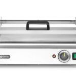 Griglia per wurstel, 1 zona con coperchio a risparmio energetico, HENDI, 9 rulli, 230V/790W, 566x450x(H)259mm