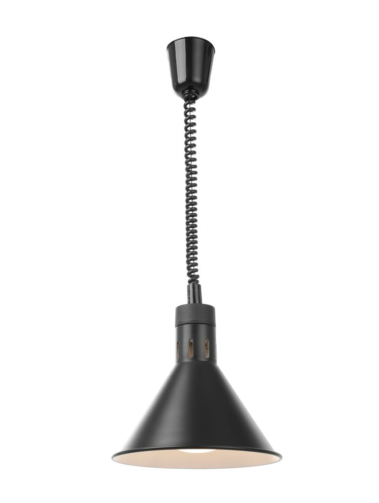 273845v02_OBW_2019_01_IMG0789 Lampada riscaldante conica, HENDI, Nero, 230V/250W, ⌀275x(H)250mm - immagine 1
