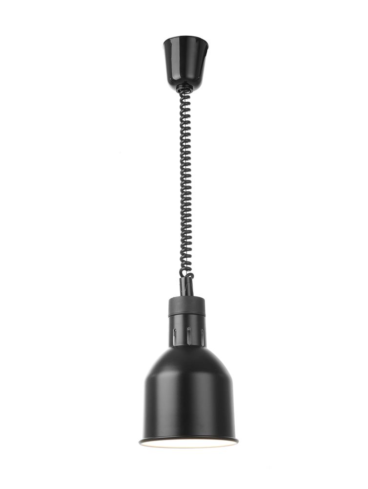 273852_OBW_2019_01_IMG0796 Lampada riscaldante, cilindrica, HENDI, Nero, 230V/250W, ⌀175x(H)250mm - immagine 1