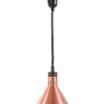 Lampada riscaldante conica, HENDI, Rame, 230V/250W, ⌀275x(H)250mm