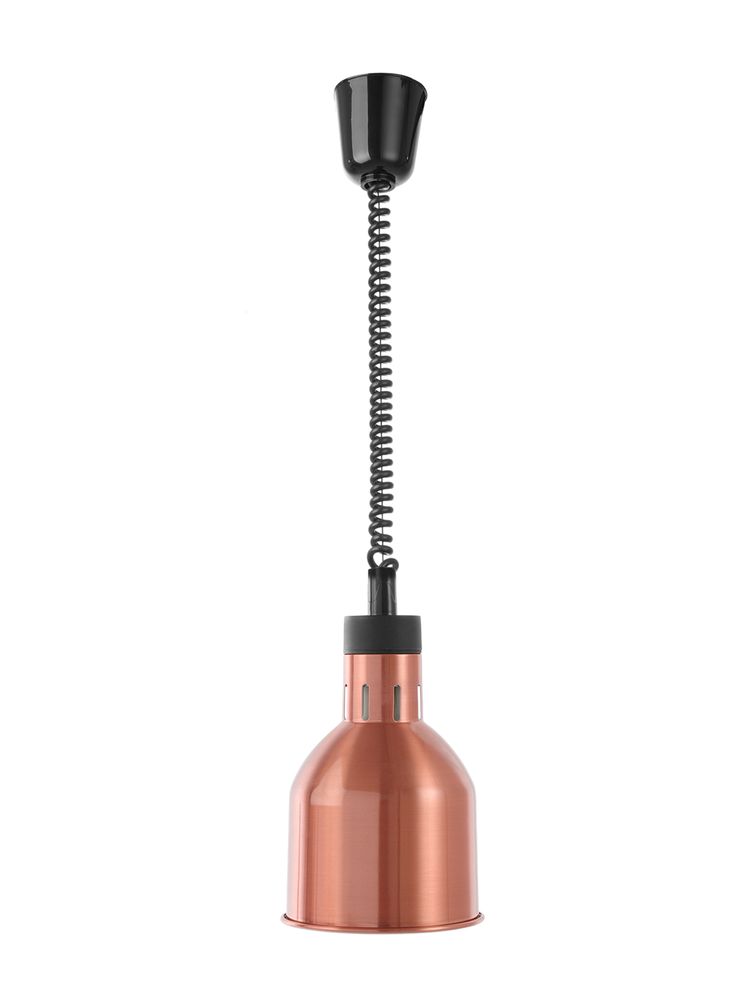 273890_3_2018_IMGP4007 Lampada riscaldante, cilindrica, HENDI, Rame, 230V/250W, ⌀175x(H)250mm - immagine 1
