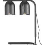 Scaldavivande con 2 lampade infrarosse, HENDI, Nero, 230V/250W, 453x360x(H)790mm