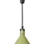 Lampada riscaldante conica, HENDI, Verde, 230V/250W, ⌀275x(H)250mm