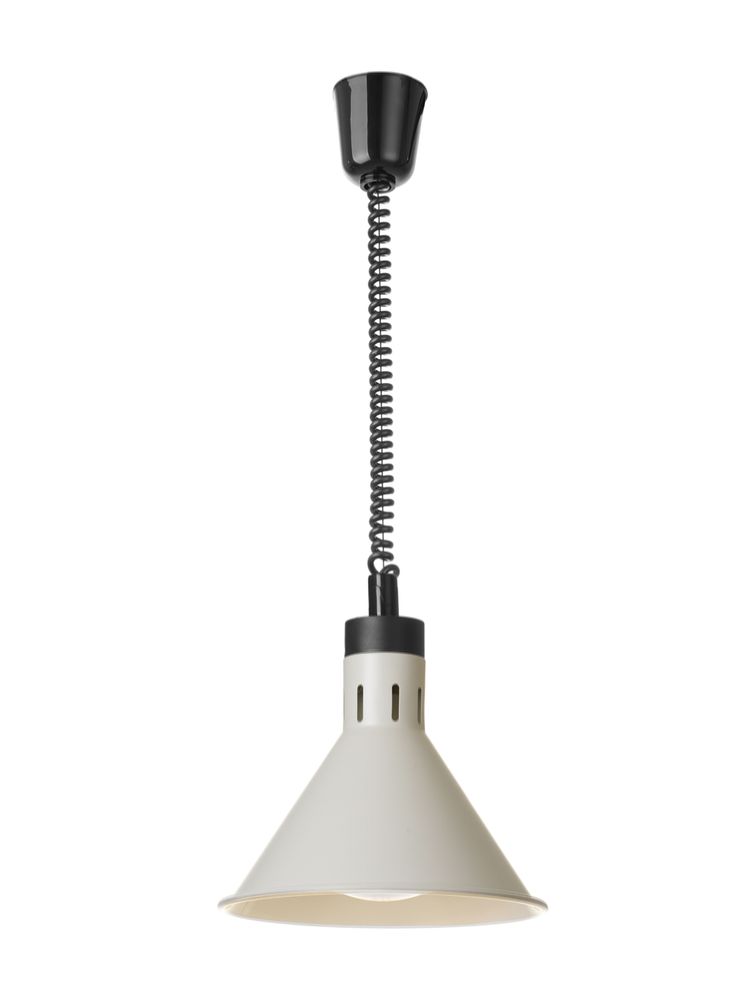 273937_OBW_2024_01_IMGP8401 Lampada riscaldante conica, HENDI, Bianco, 230V/250W, ⌀275x(H)250mm - immagine 1