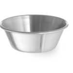 Bicchiere in acciaio - 12 pezzi, HENDI, 0,045L, 12 pezzi, ⌀62x(H)24mm
