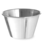 Bicchiere in acciaio - 12 pezzi, HENDI, 0,175L, 12 pezzi, ⌀85x(H)52mm