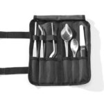 Set placcatura da chef, 6 pezzi, satinato, HENDI, 255x25x(H)100mm