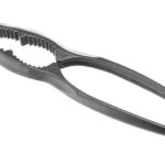 Pinza per noci o frutti di mare nero opaco., HENDI, Nero, 155x35mm