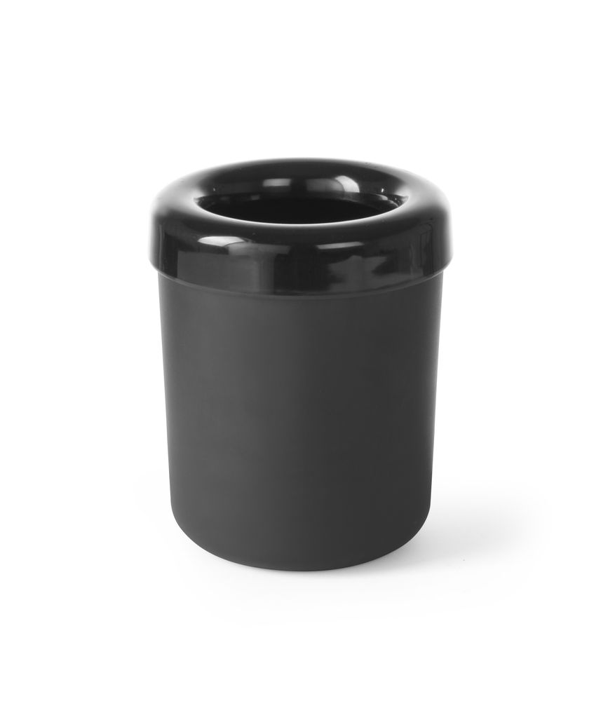 421574 Portaposate o rifiuti da tavolo, HENDI, Nero, ⌀130x(H)160mm - immagine 1