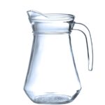 Caraffa di vetro, HENDI, 1L, ⌀100x(H)198mm