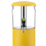 Distributore di succhi UNIQ, HENDI, designed by Robert Bronwasser, 4L, Giallo, 315x211x(H)431mm