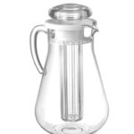 Brocca raffreddante con tubo per ghiaccio, HENDI, 2,2L, ⌀150x(H)260mm