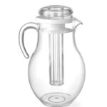 Brocca raffreddante con tubo per ghiaccio, HENDI, 3L, ⌀170x(H)285mm