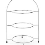 Porta alimenti da servizio, HENDI, adatto per piatti con diam. fino a 275 mm, 290x290x(H)440mm