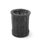 Cestino da posate, HENDI, Nero, ⌀100x(H)120mm