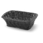 Cestino da pane, HENDI, Nero, 190x130x(H)60mm