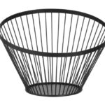 Cestino per frutta rotondo nero, HENDI, ⌀300x(H)205mm