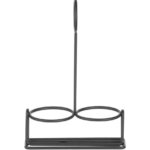 Set per condimenti nero, HENDI, 135x65x(H)200mm