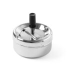 Portacenere con bottone rotante, HENDI, ⌀90x(H)45mm