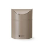 Cestino per rifiuti da tavolo con coperchio oscillante, HENDI, 1,2L, Beige, ⌀120x(H)165mm