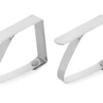 Fermatovaglia - 4 pezzi, HENDI, 4 pezzi, 50x10x(H)40mm