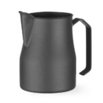 Lattiera nera opaca con beccuccio a V, HENDI, 0,7L, Nero, ⌀84x(H)130mm