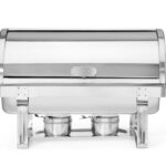Chafing Dish Rolltop Gastronorm 1/1, HENDI, 9L, 590x340x(H)400mm