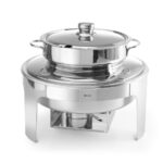 Chafing dish da zuppa finitura a specchio, HENDI, Profi Line, 10L, ⌀420x(H)380mm