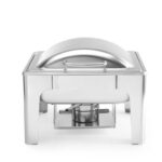 Chafing dish GN 1/2 finitura satinata, HENDI, Profi Line, 4L, 365x370x(H)280mm