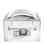 Chafing dish GN 2/3 finitura satinata, HENDI, Profi Line, 6L, 395x430x(H)290mm