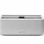 Chafing dish UNIQ, HENDI, designed by Robert Bronwasser, GN 1/1, Bianco, 230V/700W, 607x402x(H)245mm