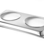 Supporto per 2 contenitori bagnomaria, HENDI, Supporto, GN 1/1, 530x325x(H)30mm