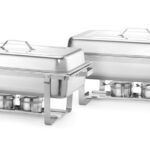 Chafing dish Gastronorm 1/1, HENDI, Kitchen Line, 9L, 2 pezzi, 600x358x(H)295mm