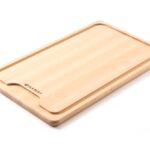 Tagliere con bordo, HENDI, Legno chiaro, 390x230mm